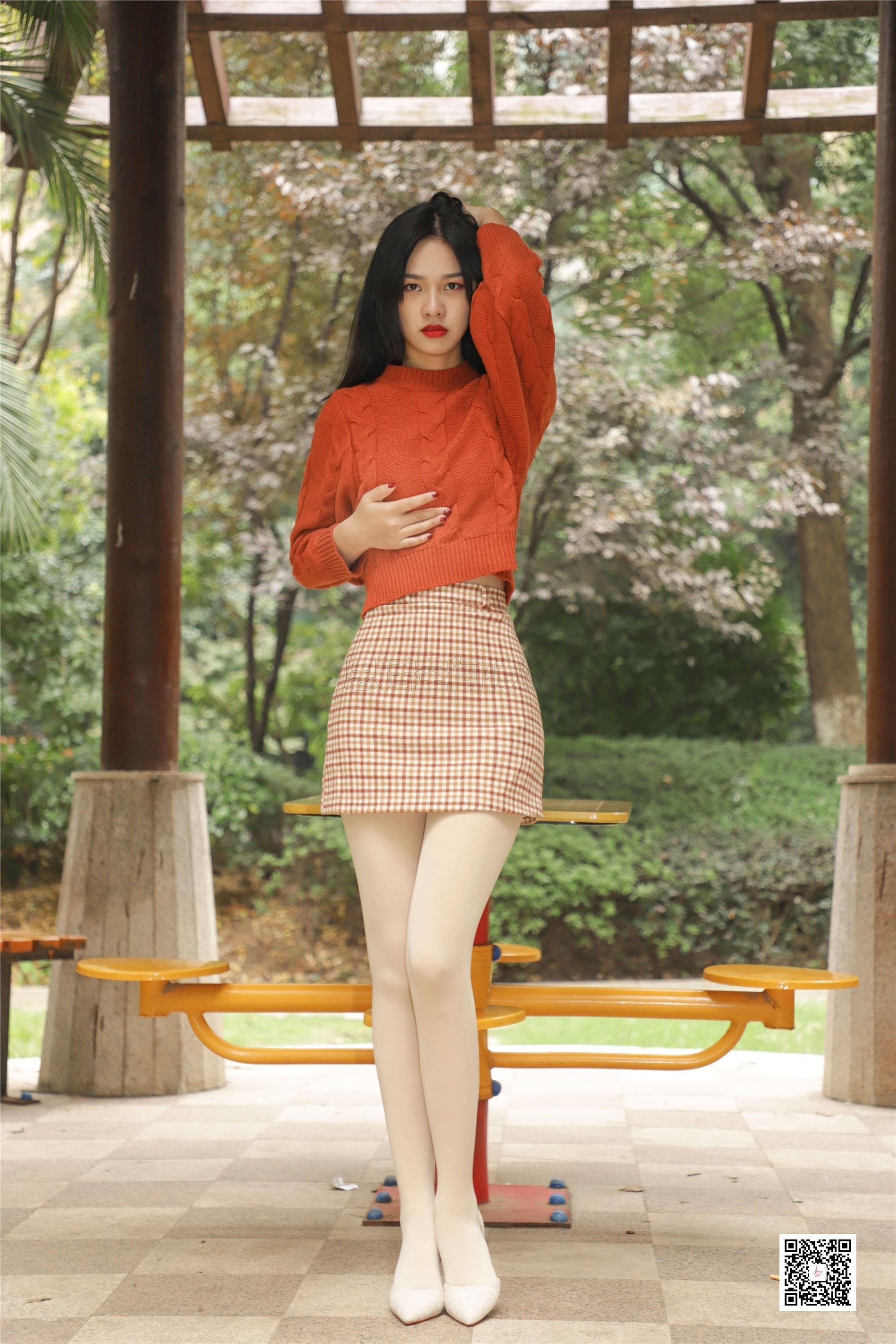 SiHua思话 SJ065 橙子 冬日公园那一缕阳光